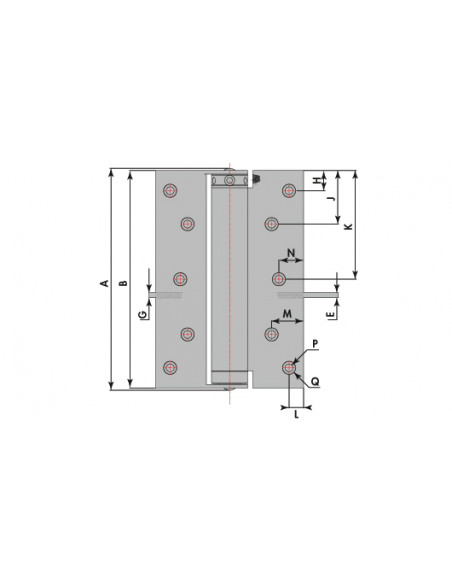 Groom Charnière Simple Action Liobex