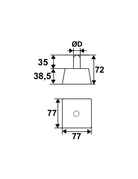 Jardinier Massard Crapaudine Fonte