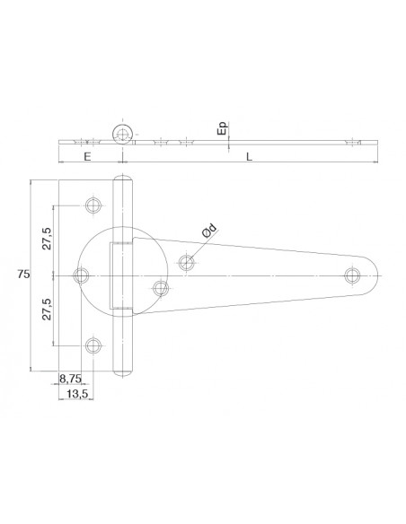Jardinier Massard Penture Anglaise (Lot de 5)