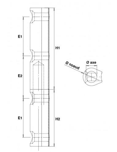 Faure Et Fils Paumelle à Bois Sans Lame Sanlam...