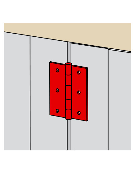Jardinier Massard Charnière Rectangulaire (Lot de 10)