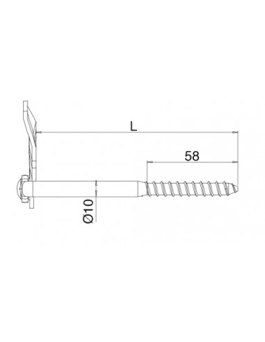 Torbel Tourniquet Marseillais à Vis Bois (Lot...