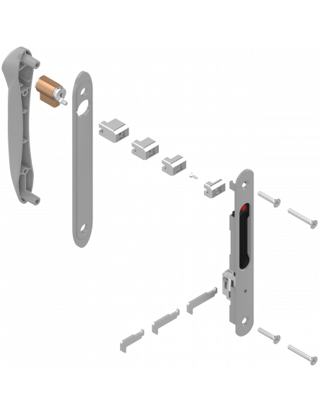 La Croisee Ds Fermeture Encastrée Double À Crochet Silene