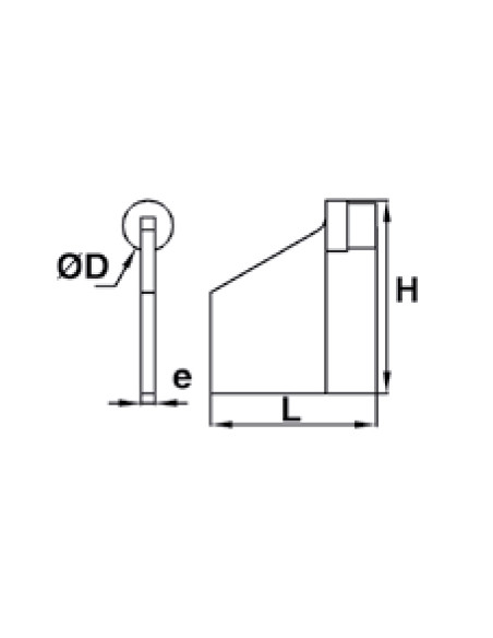 Torbel Butée De Fin De Course à Souder Pour Portail Coulissant