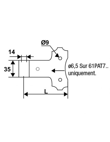 Torbel Gond Aluminium à Fixation Tableau