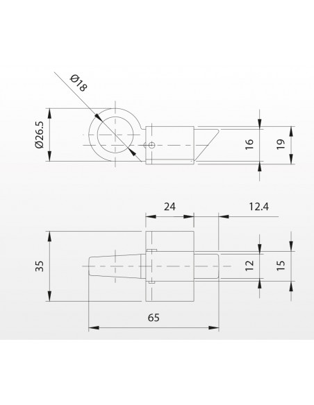 Faac Comunello Loqueteau Acier Zingué Pour Vasistas (Lot de 5)