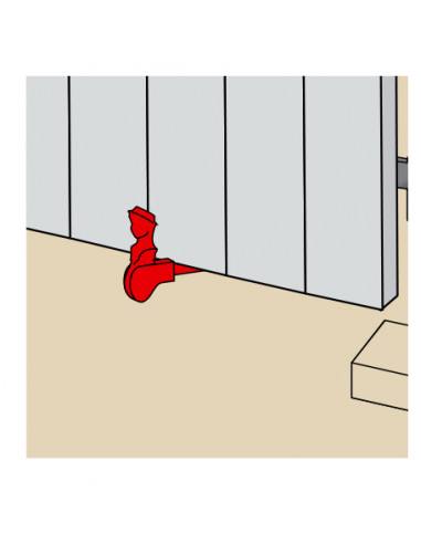 Jardinier Massard Arrêt Tête De Bergère à Vis Bois