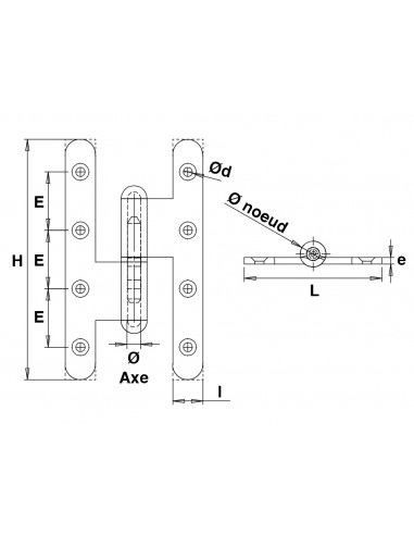 Faure Et Fils Paumelle Picarde Grand Écartement...