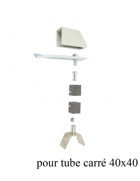 Faure Et Fils Pivot De Portail À Sceller Pour Tube Fer