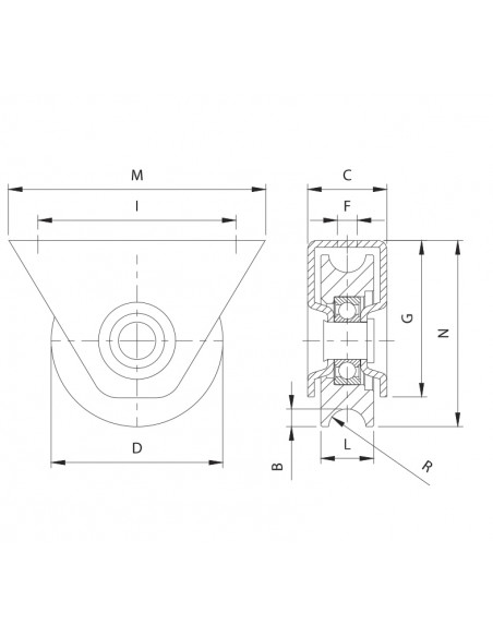 Faac Comunello Galet À Support Externe