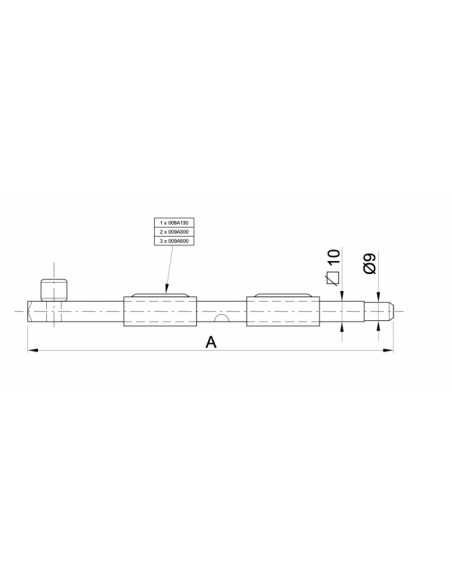 Ibfm Verrou De Sol à Souder (Lot de 2)