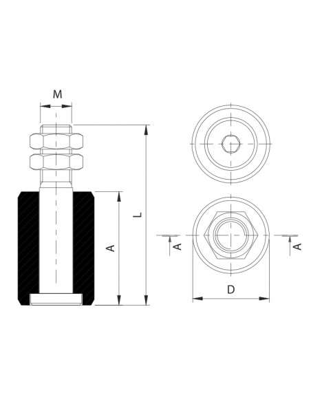 Faac Comunello Olives (Lot de 5)