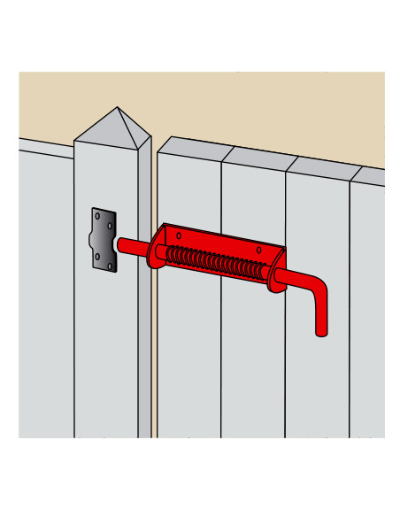Torbel Verrou Pistolet À Ressort