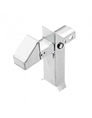 Mermier Arrêt De Portail Réglable Zingue Blanc