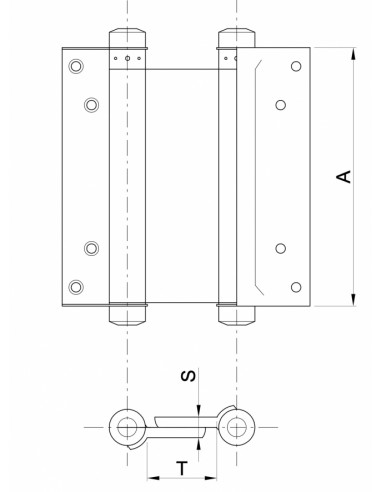 Ibfm Charnière Double Action