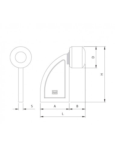 Faac Comunello Butoir De Portail Coulissant Fcc