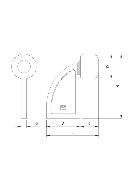 Faac Comunello Butoir De Portail Coulissant Fcc