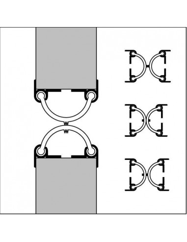 Anti Pince-Doigt Bb2/N Ellen Pour Porte...