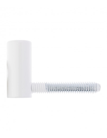 Otlav Paumelle Fiche à 15 Mm Pour Menuiserie Pvc (Lot de 10)