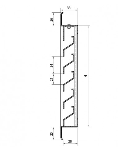 Renson Grille Galvanisée À Encastrer 511
