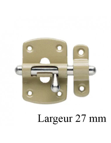 Vachette Targette Pêne Rond ''C'' (Lot de 2)