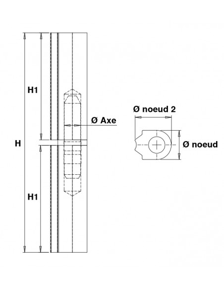 Faure Et Fils Paumelle Soudan® Butée À Billes