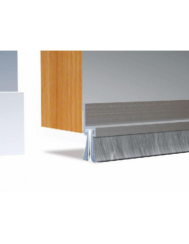 Bas de porte Adhésif en aluminium anodisé L’Air...