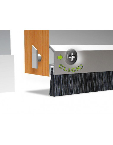 Bas de porte en aluminium anodisé Le Pro...