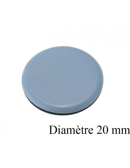 Patins Glisseur Teflon Civic Vrac - Blister de 4 pieces