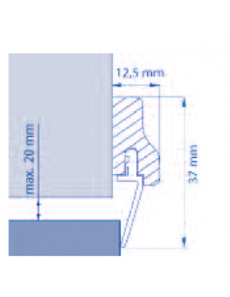 Bas de porte Hêtre à Lèvre