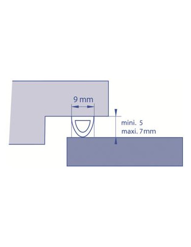 Joint de rénovation en caoutchouc D+