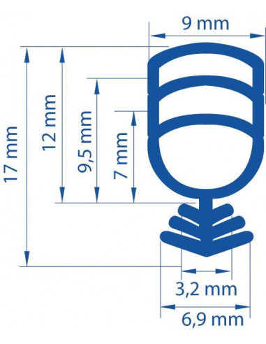 Joint Universeal spécial PVC