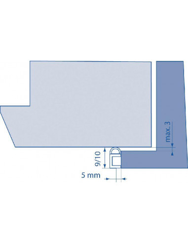 Joints d’isolation en PVC PTS-N
