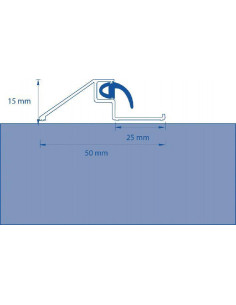 Seuil de porte en aluminium 2