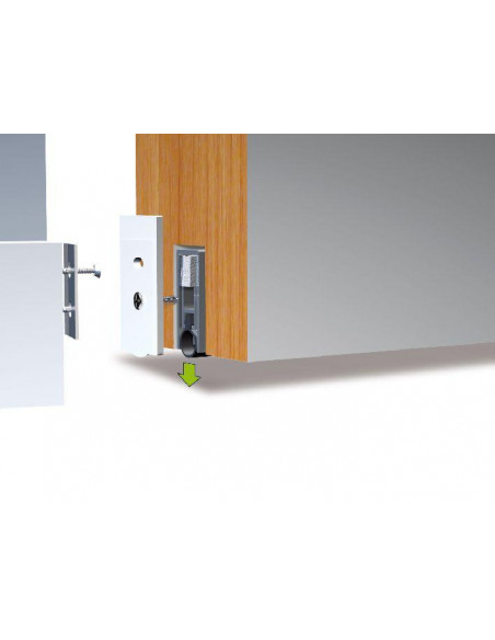 Bas de porte automatique en aluminium Ellen-Matic