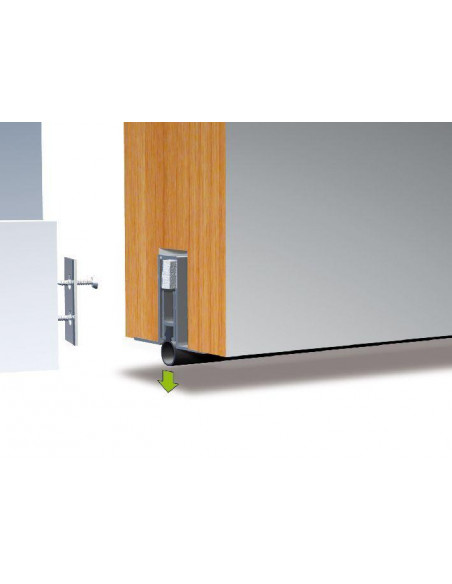 Bas de porte automatique en aluminium Ellen-Matic 3