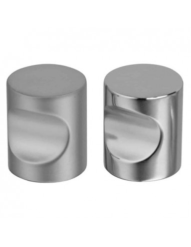 Ferrasse Bouton Laiton à Encoche (Lot de 2)