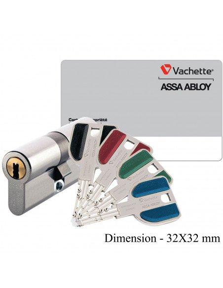 Vachette Cylindre Double Entrée A2P** Européen Radialis A2p
