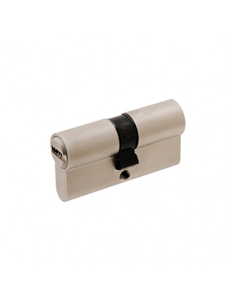Cylindre Double entrée européen Y8 Heracles Laiton nickelé
