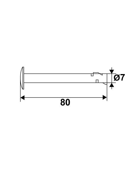Torbel Bouton De Battement à Sceller (Lot de 5)