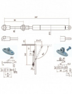 Compas À Gaz Pour Abattant 2