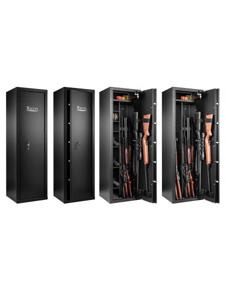 Armoire À Fusils Pour Armes Rietti 9 armes Modulable Serrure A Clé