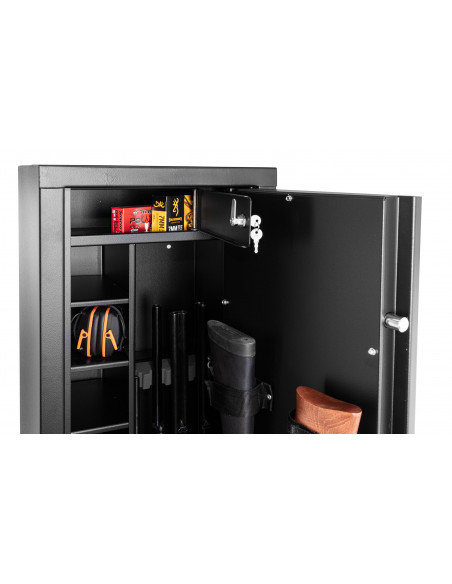 Armoire À Fusils Pour Armes Rietti 9 armes Modulable Serrure A Clé