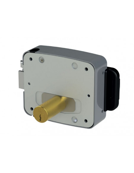 Serrure Electronique A Cylindre Rond Dom Oltre 7001