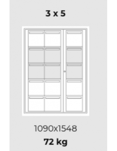 Boîte aux lettres collective Interieur Leabox...