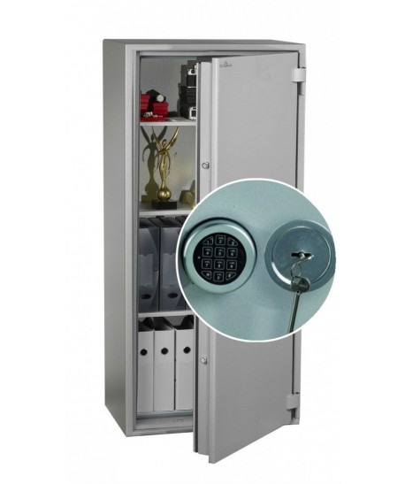 Coffre Fort HARTMANN TRESORE GAMME PROTECT DUO291 CLASSE 0 Serrure À Clés + Électronique