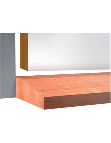 Seuil de porte à la suisse en bois