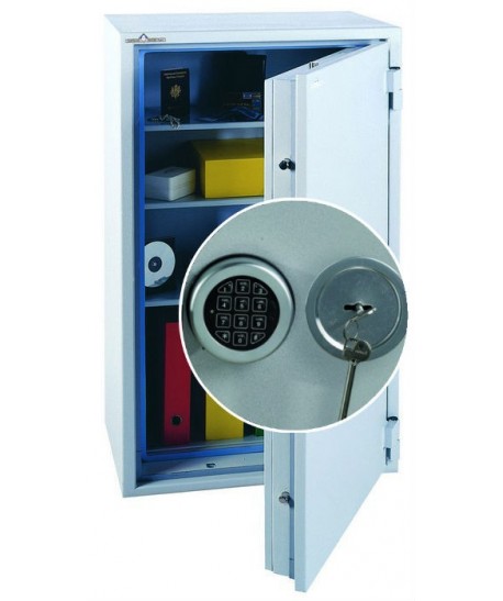 Coffre HARTMANN TRESORE GAMME PROTECT DUO220 CLASSE 1 Serrure À Clés + Électronique