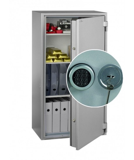 Coffre HARTMANN TRESORE GAMME PROTECT DUO253 CLASSE 1 Serrure À Clés + Électronique