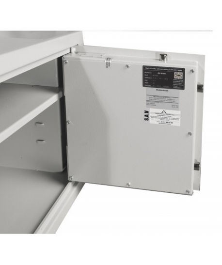 Coffre Fort HARTMANN TRESORE A EMMURER GAMME WB4 Serrure À Clef 36L